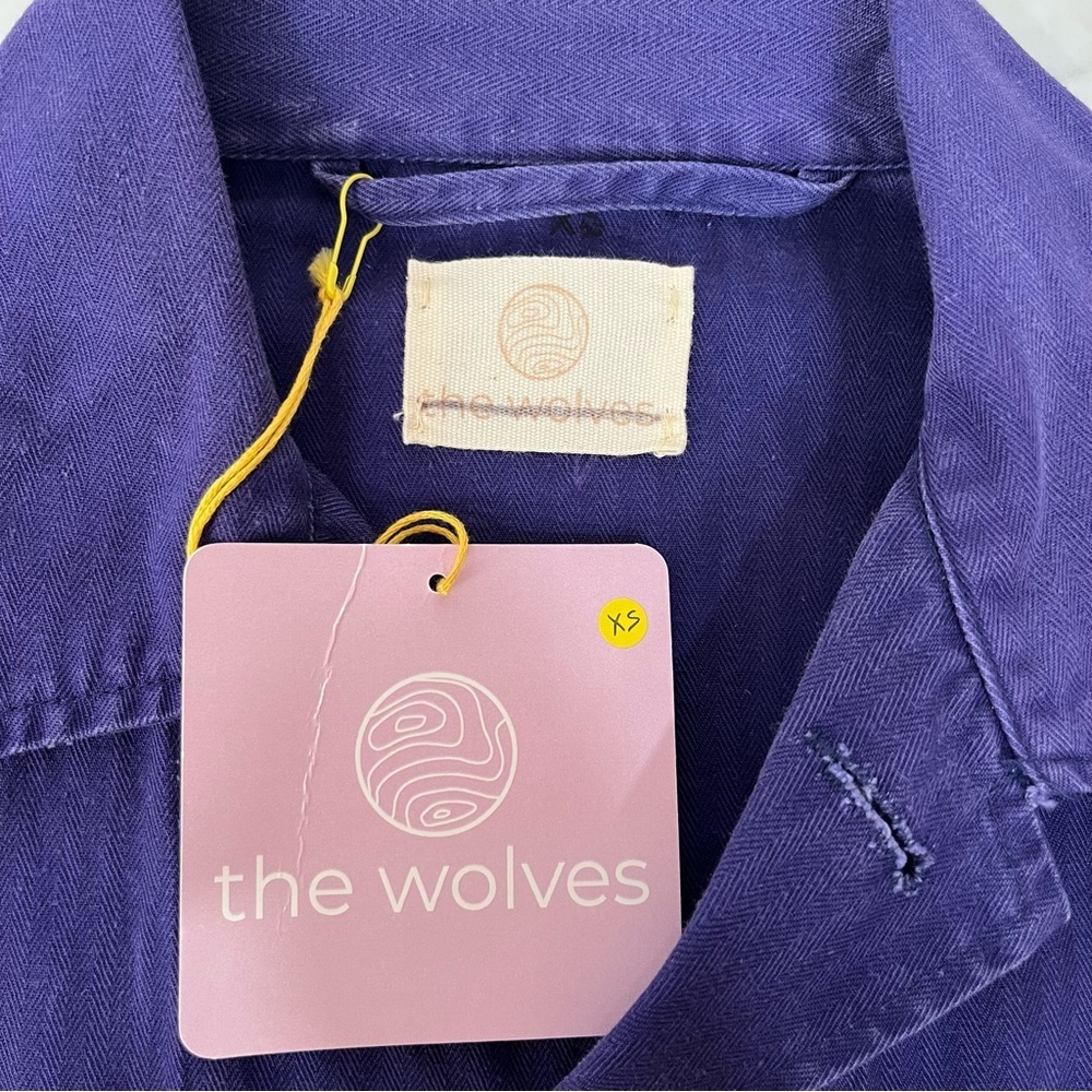 NEW FREE PEOPLE THE WOLVES DESERT TRIP EMBROIDERED SHIRT JACKET XS $250 - Picture 11 of 12